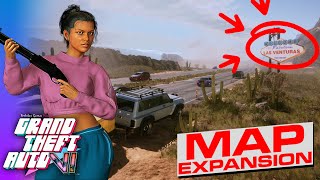 GTA 6  Exclusive Maps Expansion and More [upl. by Einalam]