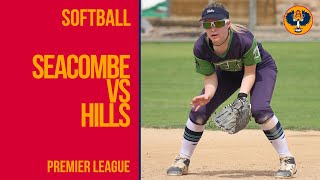 Softball  Seacombe vs Hills  Premier League [upl. by Ness]