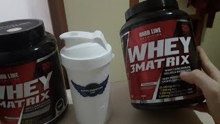 Hardline Whey 3 Matrix Protein tozu INCELEME [upl. by Currie503]