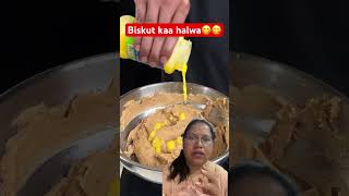 Biscuit Halwa shorts ytshorts youtubeshorts viralshorts naturalnikidailyvlogger [upl. by Ecienal]