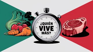 Vegetarianos vs Carnívoros ¿Quién Vive Más [upl. by Nazler]