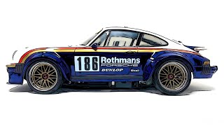 Tamiya Screwed Up But I Fixed The Wheelbase Issue 45th Anniversary Porsche 934 Coupe TA02SW RC [upl. by Shimkus163]