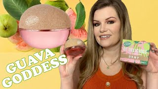 NEW DKNY BE DELICIOUS GUAVA GODDESS LIMITED EDITION  PERFUME REVIEW [upl. by Otcefrep747]