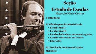 Seção de Estudo de Escala do site Mascolo Flute Center [upl. by Aisad]