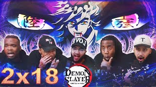 FINAL BATTLE UzuiTanjiro vs Gyutaro Reaction Mashup  Demon Slayer  Kimetsu no Yaiba Season 2 [upl. by Brnaba251]