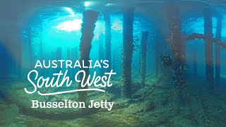 360 degree Tour Busselton Jetty and the Underwater Observatory [upl. by Atinet]