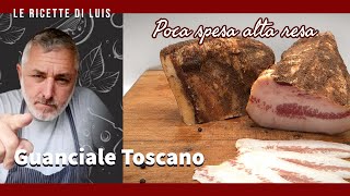 Guanciale Toscano fatto da un Norcino [upl. by Eldreeda]