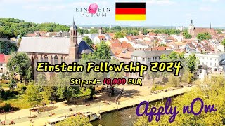 How To Apply For Einstein Fellowship In Germany Summer House EUR 10000 [upl. by Naryt]