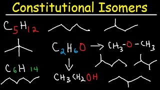 Drawing Constitutional Isomers of Alkanes  Organic Chemistry [upl. by Amand]