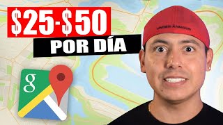 Genera Ingresos Pasivos Como Principiante Gana 800 Dólares Por Internet Con Google Maps DINERO [upl. by Hestia]