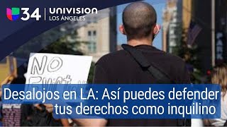 Los desalojos ¿qué derechos y deberes tienes cómo inquilino [upl. by Riesman815]