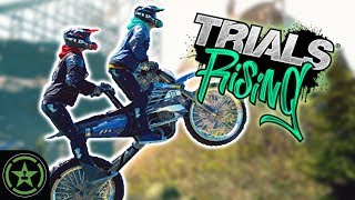 TANDEM BIKE TROUBLES  Trials Rising  Lets Play [upl. by Ahsaeit233]