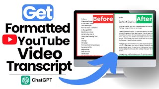 How to Easily Get amp Nicely Format YouTube Transcripts Like a Pro  From Chaos to Clarity [upl. by Leahplar320]