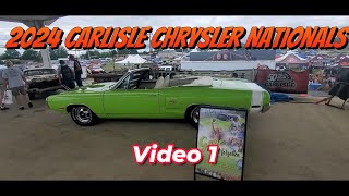 2024 Chryslers at Carlisle Video 1 chryslernationals mopar moparlife moparornocar [upl. by Arlette420]