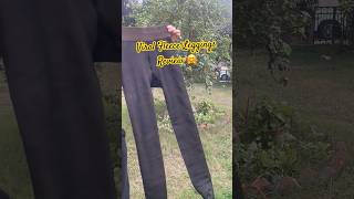 Amazon Fleece Leggings Review 💝  Winters Must Buy leggings review fleece shortsfeed ytshort [upl. by Dleifyar]