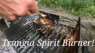 Trangia Spirit Burner Alcohol Stove  First Impressions [upl. by Cibis]