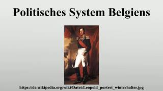 Politisches System Belgiens [upl. by Iddet784]