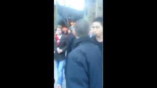 Samir Nasri being harassed by Arsenal fans before game against Man City [upl. by Danyette]