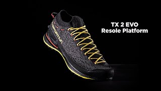 La Sportiva TX2 EVO  Resole Platform [upl. by Nylcsoj]