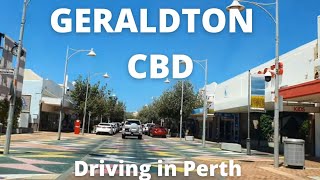 Driving in Perth  GERALDTON CENTRAL BUSINESS DISTRICT [upl. by Ecertak]