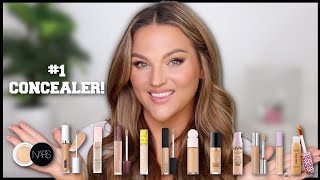 RANKING EVERY POPULAR CONCEALER TOP 10 BEST CONCEALERS [upl. by Pokorny]