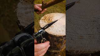 Survival skills Amazing knife lifehack survival lifehacks camping [upl. by Gersham]