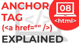 How to link pages in HTML Anchor Tag in HTML a Tag in HTML  Web Development Tutorials 8 [upl. by Soo]