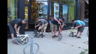 Brompton Folding Bike Competition [upl. by Rodi]