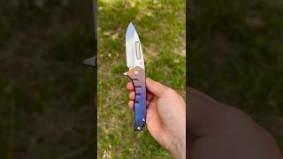 Medford Praetorian Slim Drop Point Bronze Violet Fade Titanium S45VN [upl. by Coral523]