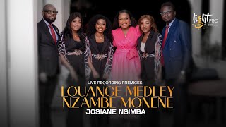 Josiane Nsimba  Louange Medley Nzambe monene Live recording [upl. by Schlessel23]