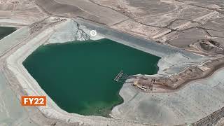 Chile site tour  Spence Tailings [upl. by Eugaet]