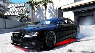 GTA V 2011 Audi RS5 AddOn Car  A Thrilling Ride [upl. by Annohsed642]