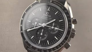 Omega Speedmaster Moonwatch Professional Chronograph Cal 3861 31032425001002 Omega Watch Review [upl. by Ellata209]