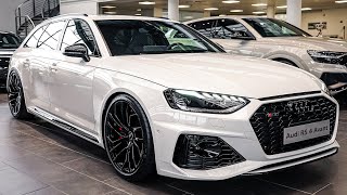 Audi RS4 Avant 2024  Interior and Exterior Walkaround [upl. by Irrot]