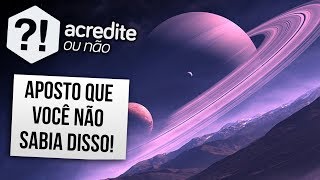 INACREDITÁVEL DESCOBERTAS INCRÍVEIS SOBRE SATURNO [upl. by Phenice]