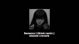 Bananza tiktok remix  slowed amp reverb  don’t be shy girl go bananza shake ya body … [upl. by Atinal]