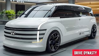 First Look 2025 Hyundai Grand StarexH1 The Ultimate Luxury VAN Youll Want in 2024 Drive Dynasty [upl. by Laurance]