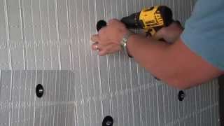 Fastening cladding to insulated concrete forms [upl. by Jagir]