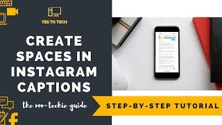 HOW TO ADD SPACES IN INSTAGRAM CAPTION Instagram Caption Spacing  Instagram Bio Space [upl. by Tarrel]