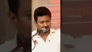 Deputy CM Udhayanidhi Stalin firey Speech  DMK4TN Udhayanidhi [upl. by Einolem]