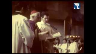 cardinal Joseph Ratzinger consecration of church Maria Queen in Balham 1979 [upl. by Acinomed]