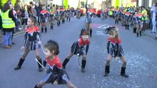 ANDERLUES Carnaval 2014 Majorettes Rosy Girls by CRIDEL [upl. by Jezreel]