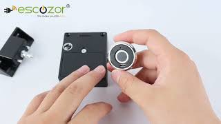 Configuration of PMF04 Conceled Fingerprint Lock by Escozor [upl. by Anniram]