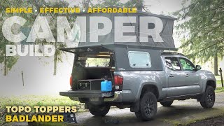 Check out this clean simple amp comfortable camper build [upl. by Shelbi689]