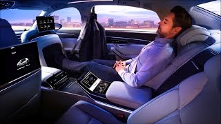 INSIDE the 2018 Maybach S600 Pullman vs 2018 Audi A8 [upl. by Eelarat]