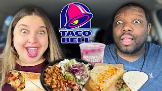 Trying the ENTIRE NEW Taco Bell CANTINA CHICKEN MENU Food Review [upl. by Lotson]