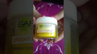 Garnier Bright Complete Vitamin C Serum Cream Review trending ytshorts shorts [upl. by Bary148]