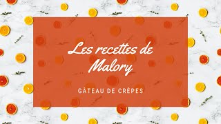 Gâteau de crêpes [upl. by Mettah]