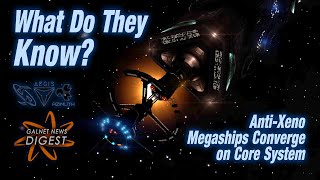 What Do They Know AntiXeno Megaships Converge on Core System Elite Dangerous [upl. by Erdied]