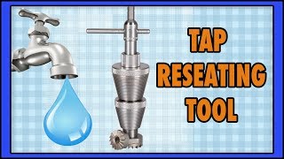 How to use a tap reseating tool Fix a leaking tap [upl. by Luapnaej]